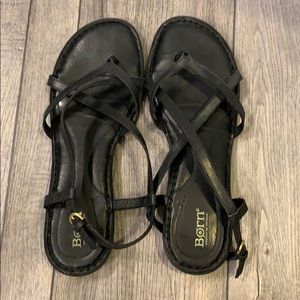 Black sandals